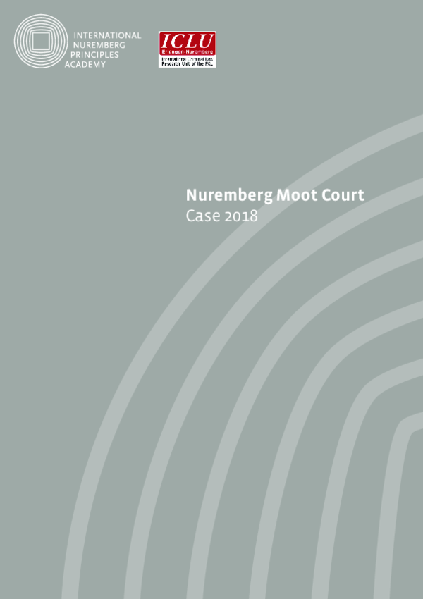 The Case of the Nuremberg Moot Court 2018