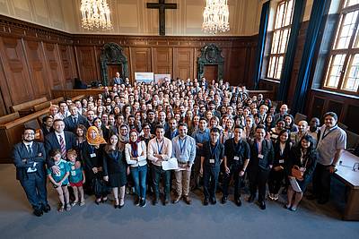 The participants of the Nuremberg Moot Court 2018